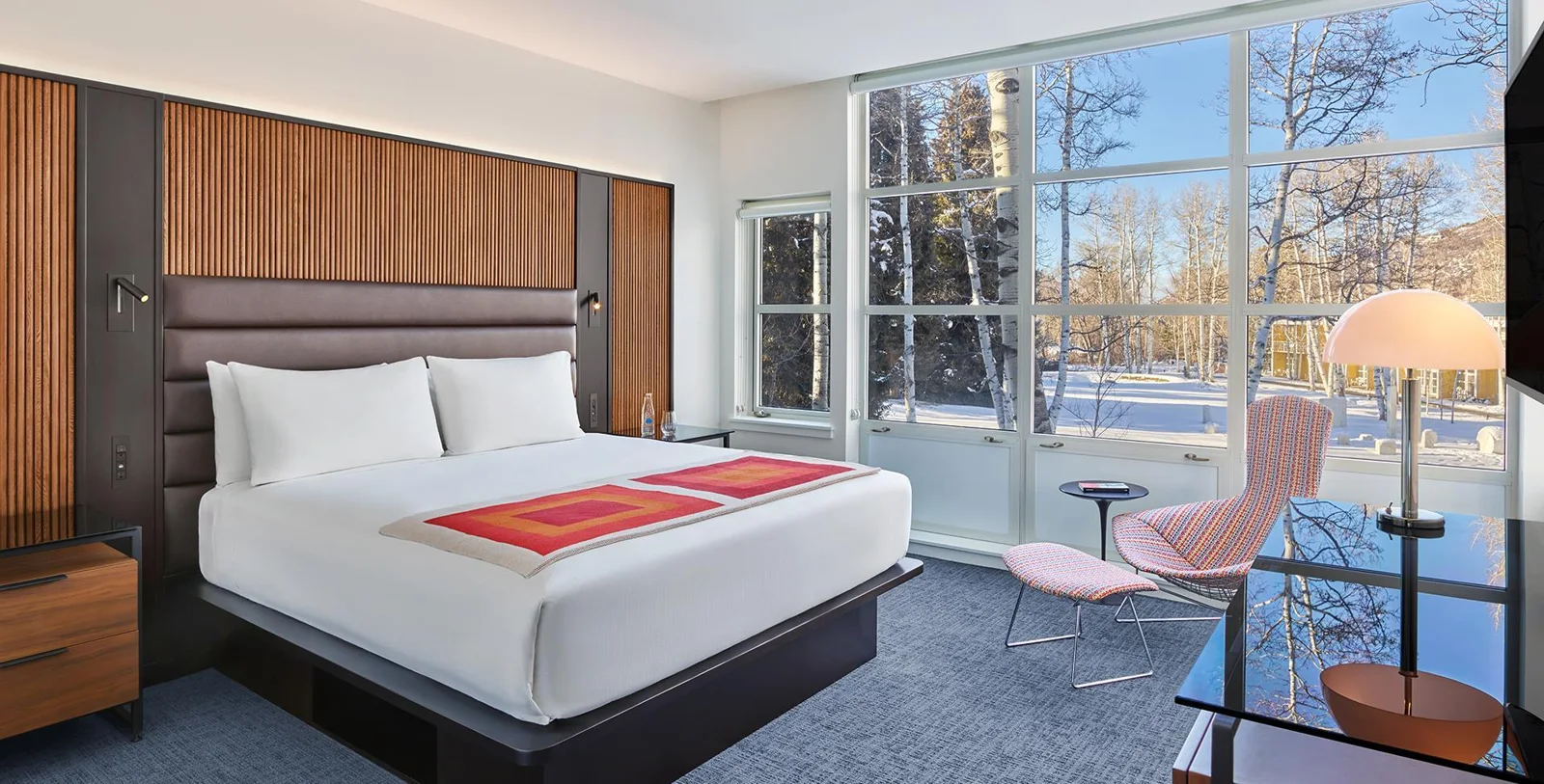 Mountain-view suite at Aspen Meadows Resort