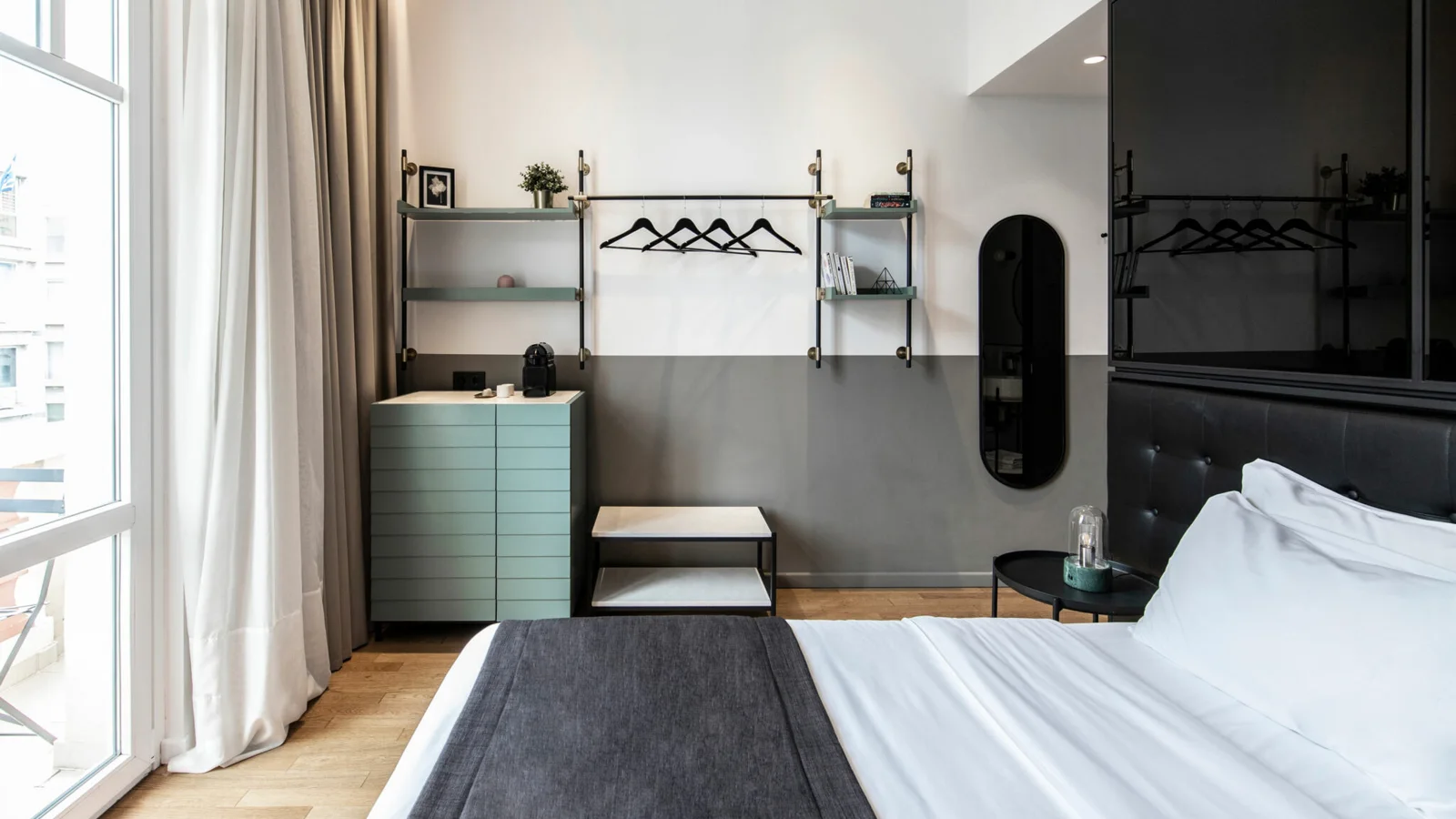 Guest room at The Modernist Thessaloniki