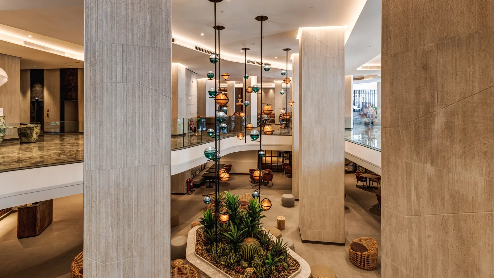 Lobby at AX ODYCY in Qawra, St. Paul’s Bay