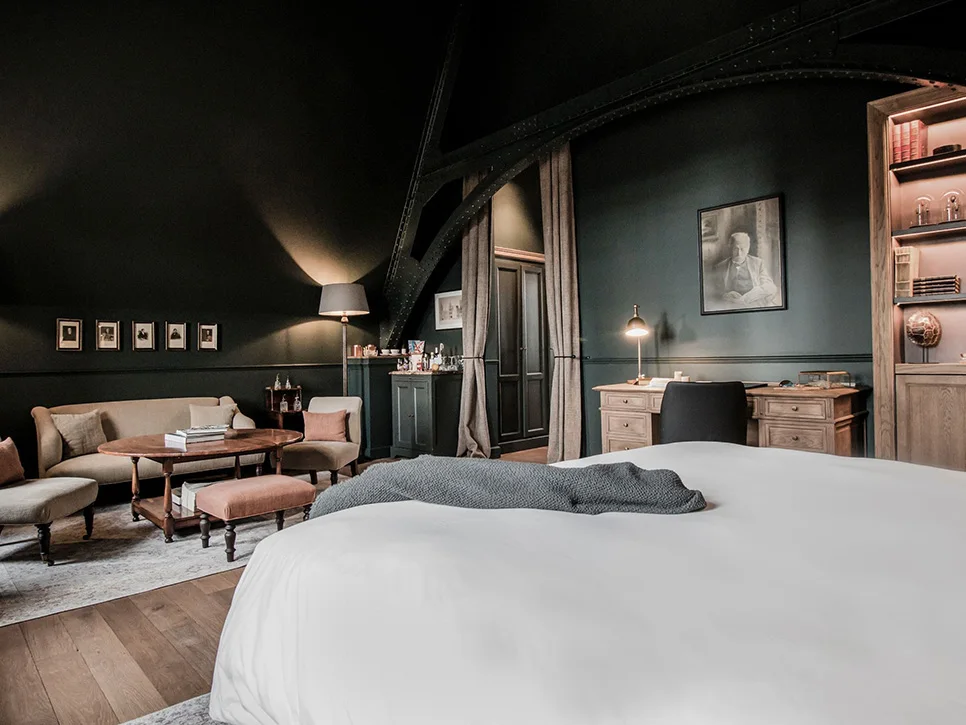 Guest room at 1898 The Post in Ghent