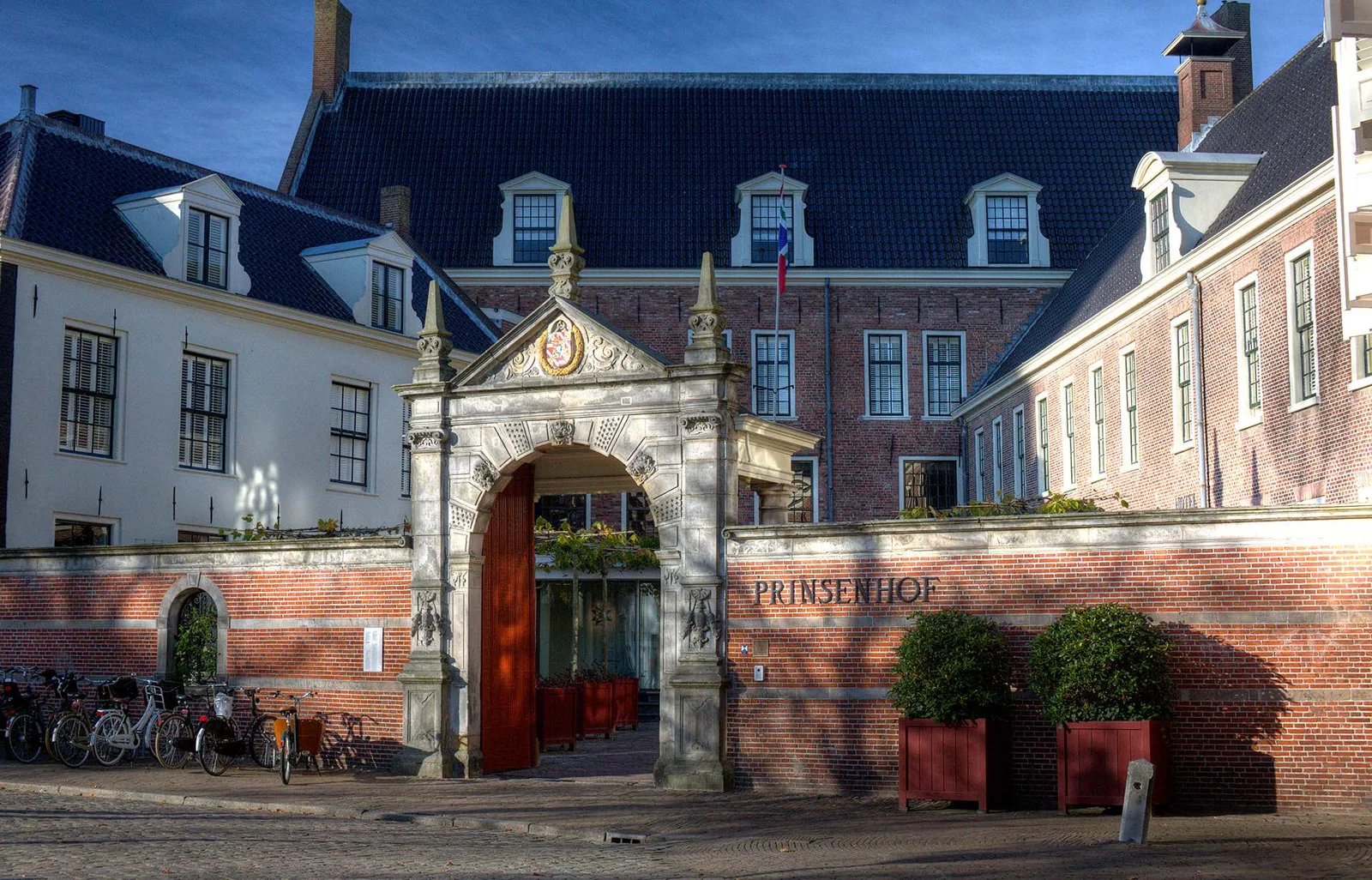 Entrance of Prinsenhof Groningen