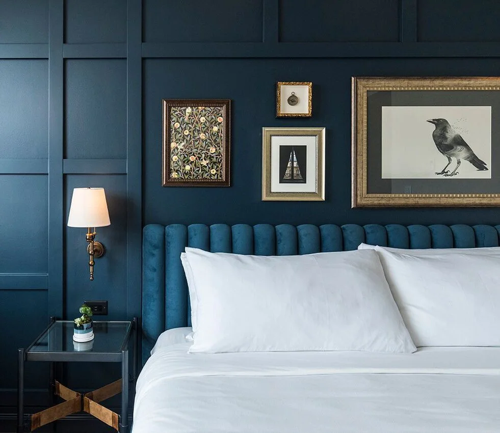Guest room at The Ramble Hotel in Denver