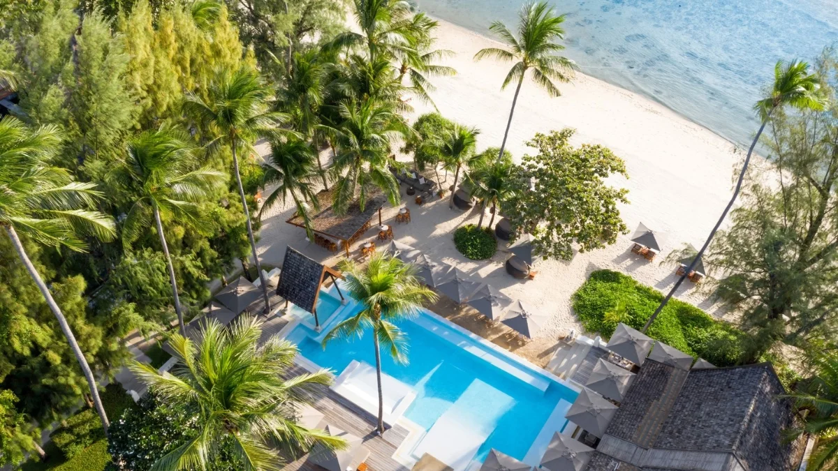 Beachfront pool at SALA Samui Choengmon