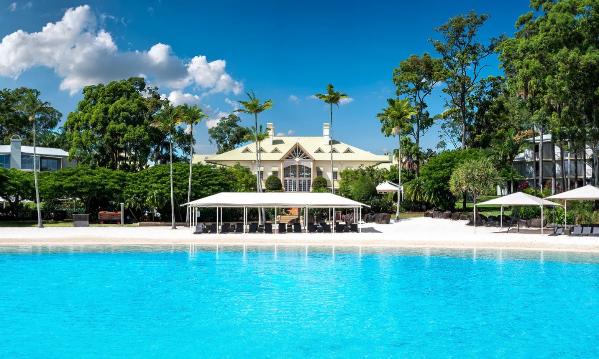 Lagoon pool at InterContinental Sanctuary Cove Resort