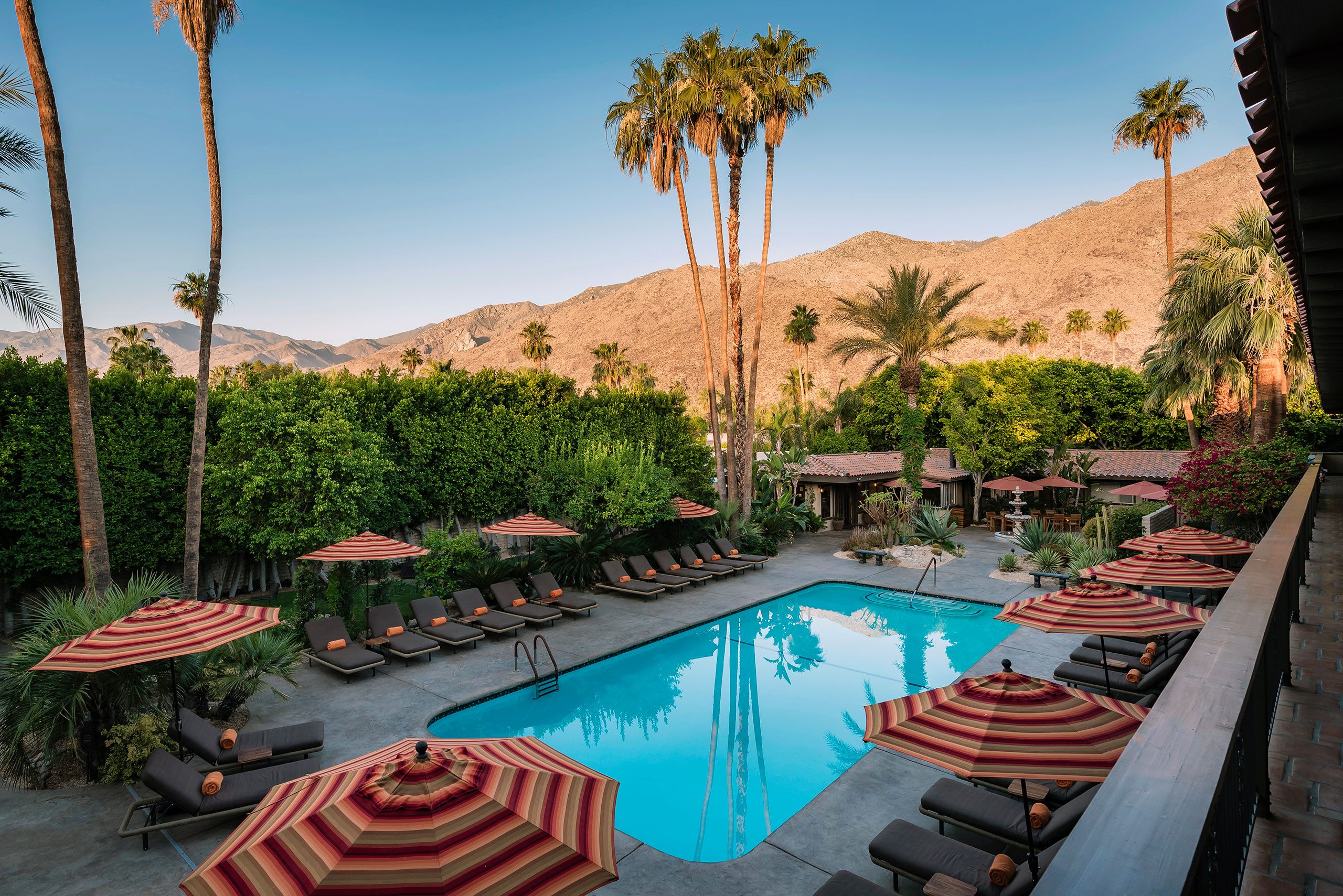 Pool at Santiago Resort Palm Springs