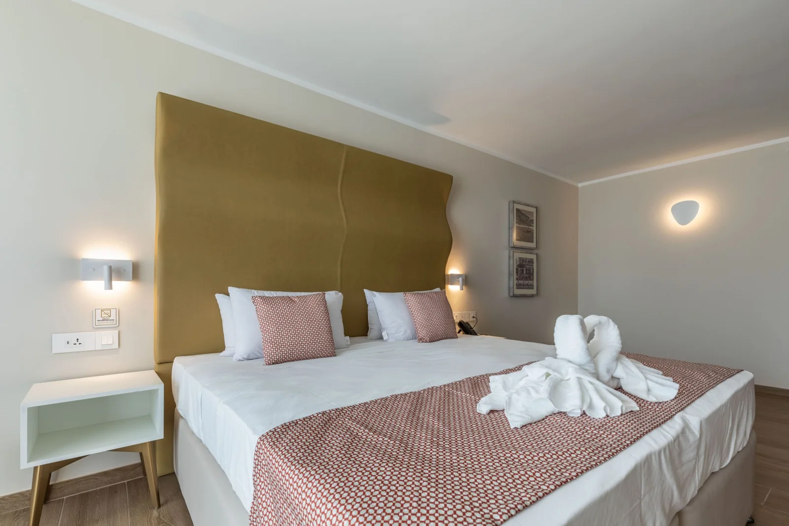 Guest room at Seaview Hotel in St. Paul’s Bay