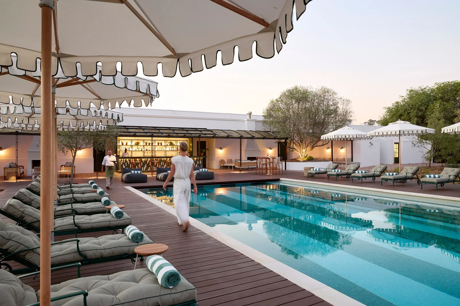 Pool at Spier Hotel