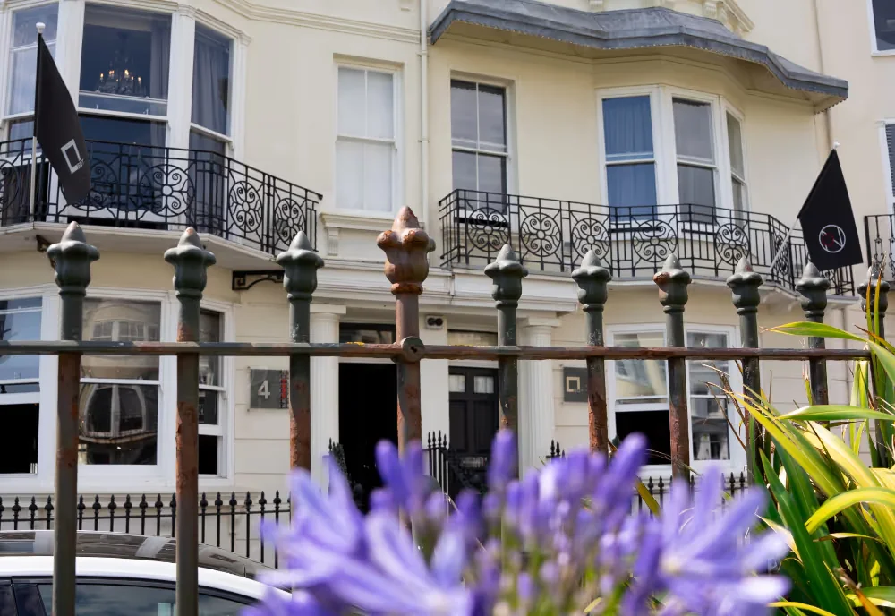 Exterior of Square Townhouse in Brighton