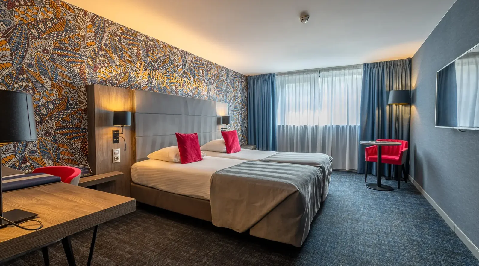 Guest room at Van der Valk Hotel Liège Congrès