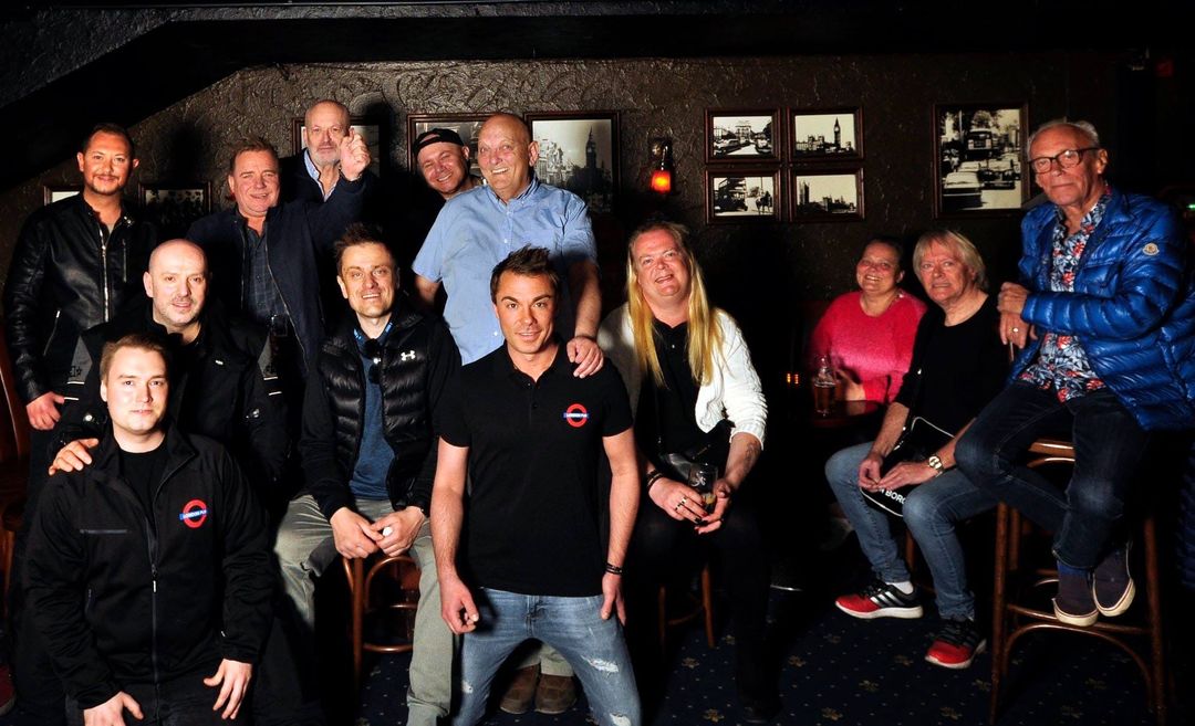 The London Pub team posing together inside the Oslo venue